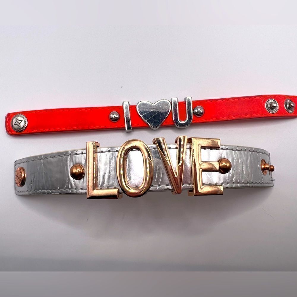 *3/$20* Set of 2 BCBGeneration Love cuff bracelets